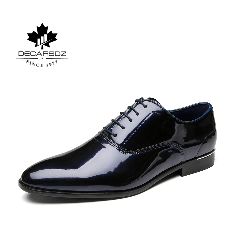 

Men Dress Shoes 2019 New Fashion Suits Footwear Autumn & Winter High Quality Leather Brand Wedding Men's Shoes Men Formal Shoes