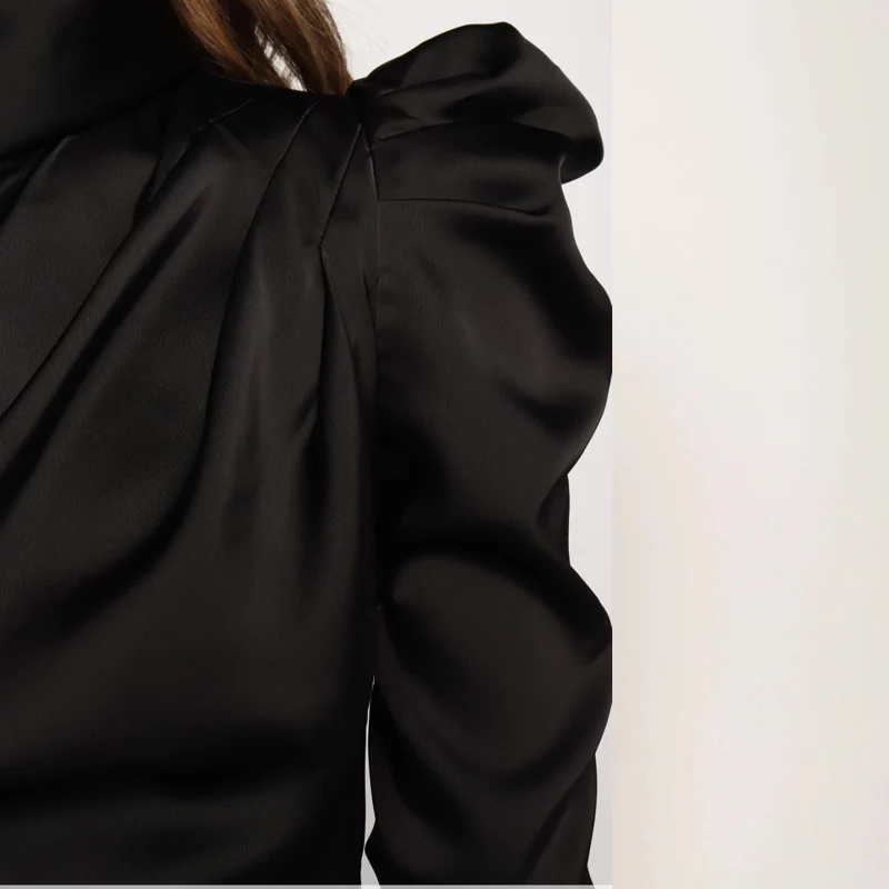 Meihuida 2019 New Autumn Women's Long Sleeve clothing Blouses Solid Stack Sleeve Shirts Female Camisas Blusa Mujer