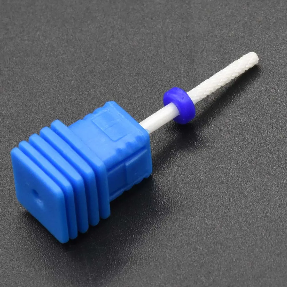 Керамический сверло для ногтей роторный Фрезер для маникюра электрические аксессуары для сверления ногтей Педикюр пилка инструменты - Цвет: F1