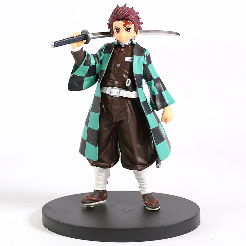 Аниме Kimetsu No Yaiba Hashibira Inosuke Demon Slayer фигурка Коллекция Модель игрушки Фигурки - Цвет: Tanjirou no box