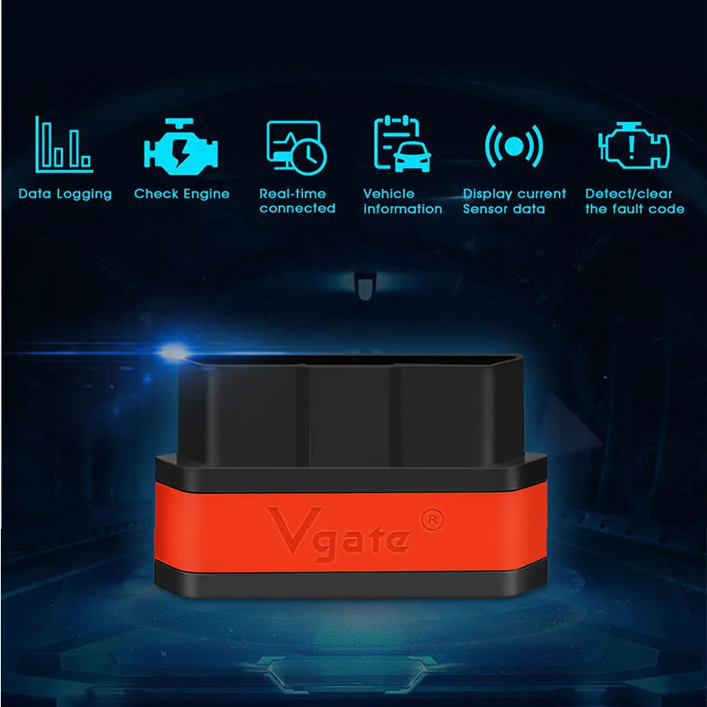 ELM 327 OBD2 автомобильный диагностический сканер инструмент ELM327 V1.5 Wifi интерфейс OBDII
