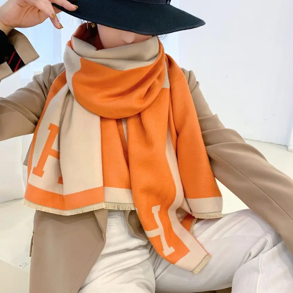 Buy Best JMFLR 190*65cm New 2019 Autumn Winter Female Scarf Women Cashmere Scarves Wide Lattices Long Shawl Wrap Blanket Warm Tippet wholesale Buy Best JMFLR 190*65cm New 2019 Autumn Winter Female Scarf Women Cashmere Scarves Wide Lattices Long Shawl Wrap Blanket Warm Tippet wholesale