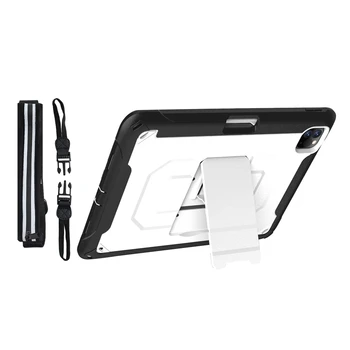 

for New 2020 iPad Pro 11 Inch Tablet PC Case TPU Shockproof Protective Back Cover with Pen Slot Tablet Stand Case