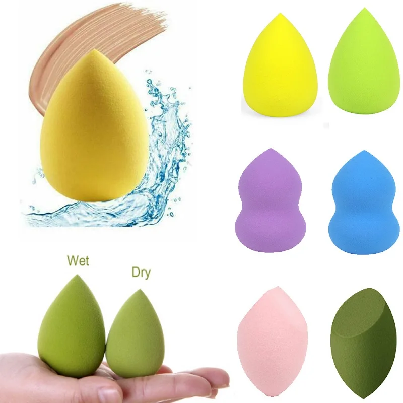 

16 Color Water-Drop/Gourd Shape Cosmetic Puff Powder Puff Smooth Women's Makeup Foundation Sponge Beauty to Make Up Accessories