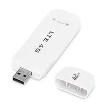 Enrutador de módem de WiFi USB estable y seguro, QR91F 4G LTE desbloqueado, 100M, Mini Dongle portátil de WiFi USB, FDD-LTE/WCDMA/SPEC/EVDO