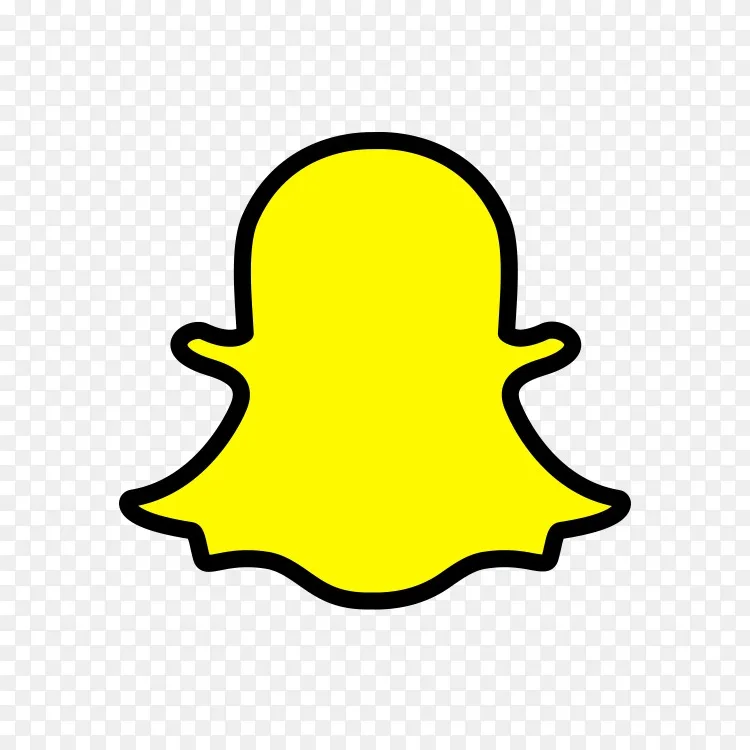 社交媒体电脑图标snapchat徽标-snapchat