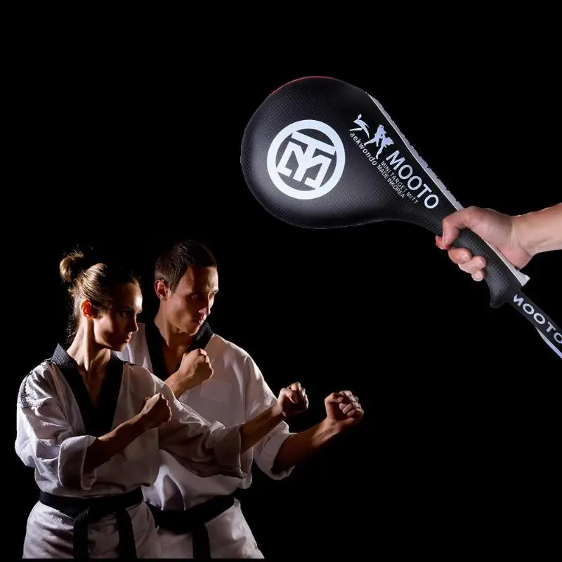 Double Clapper Target Kick Striking Pad Karate Taekwondo Kickboxing Training