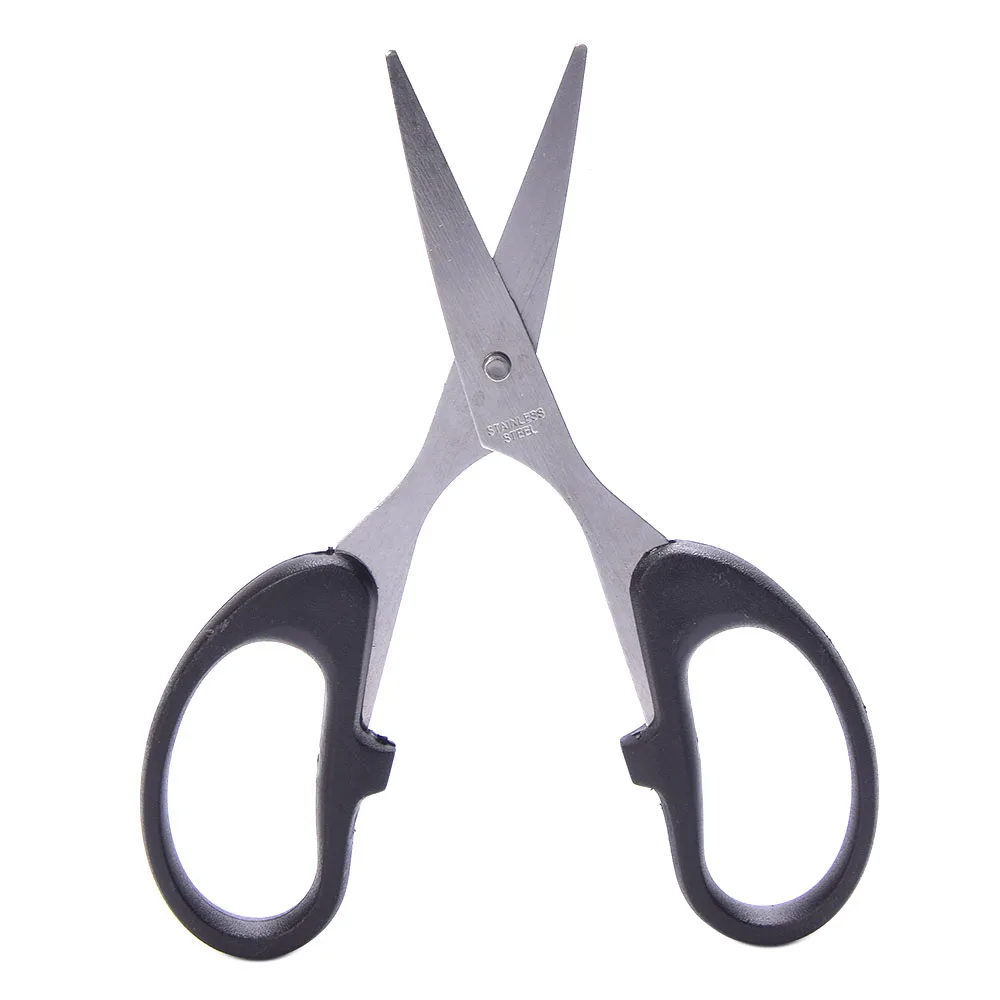 1pc Golden Stainless Steel Scissors Household Office Ribbon-cutting Scissors`GA 
