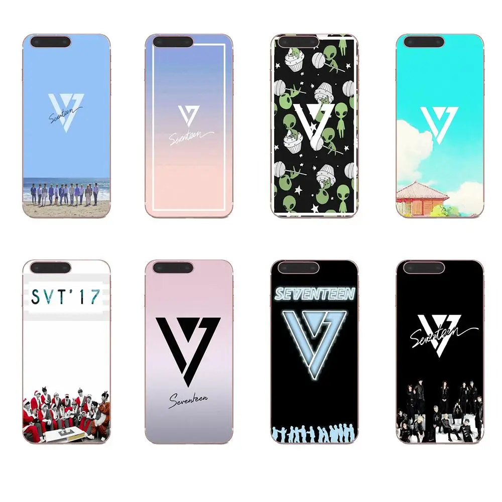 Мягкий ТПУ Модный чехол Kpop Seventeen для Huawei Mate 9 10 20 P P8 P9 P10 P20 P30 P40 Lite Pro Smart 2017 |