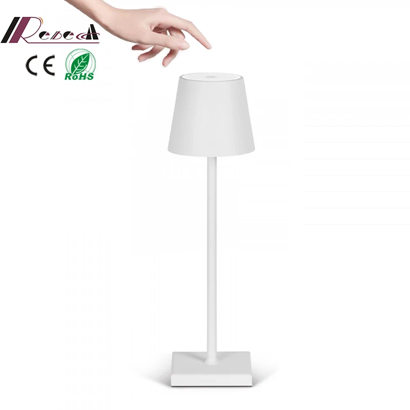 USB Aluminum Alloy Desk Lamp Rechargeable Table Lamps for Bar LED Living Room Reading Book Light | Лампы и освещение