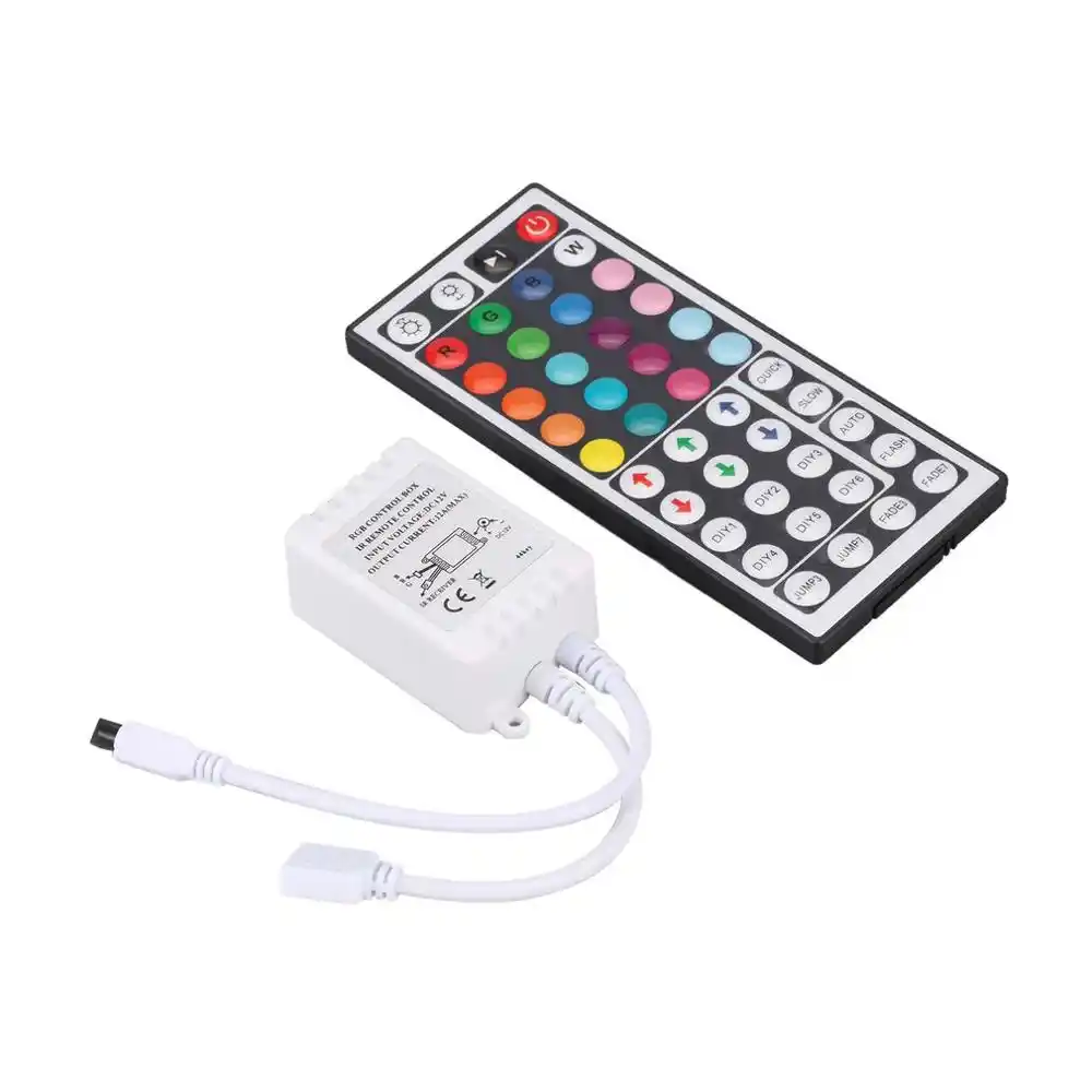 control remoto de musica inalambrico ir controlador rgbw regulador de luces led atenuador para 5050 3528 5630 rgb tira de luz led