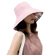 GloryStar Рыбацкая женская шляпа с широкими полями, Солнцезащитная шляпа с положительным/отрицательным удобством использования, складная Кепка из хлопка и льна