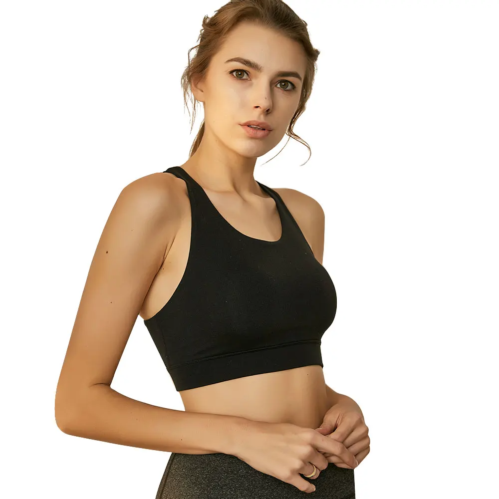 

LUKITAS Female Sport Bra Sexy Mesh Sportswear Brathable Sports Push Up Fitness Sports Women Gym Nylon Running Nylon Yoga Bra