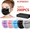 10-200PCS Kids Masks Disposable Child mask Non-wove Filter Breathable Children mask 3 Layer Ply Anti-dust Children's mascarillas 1