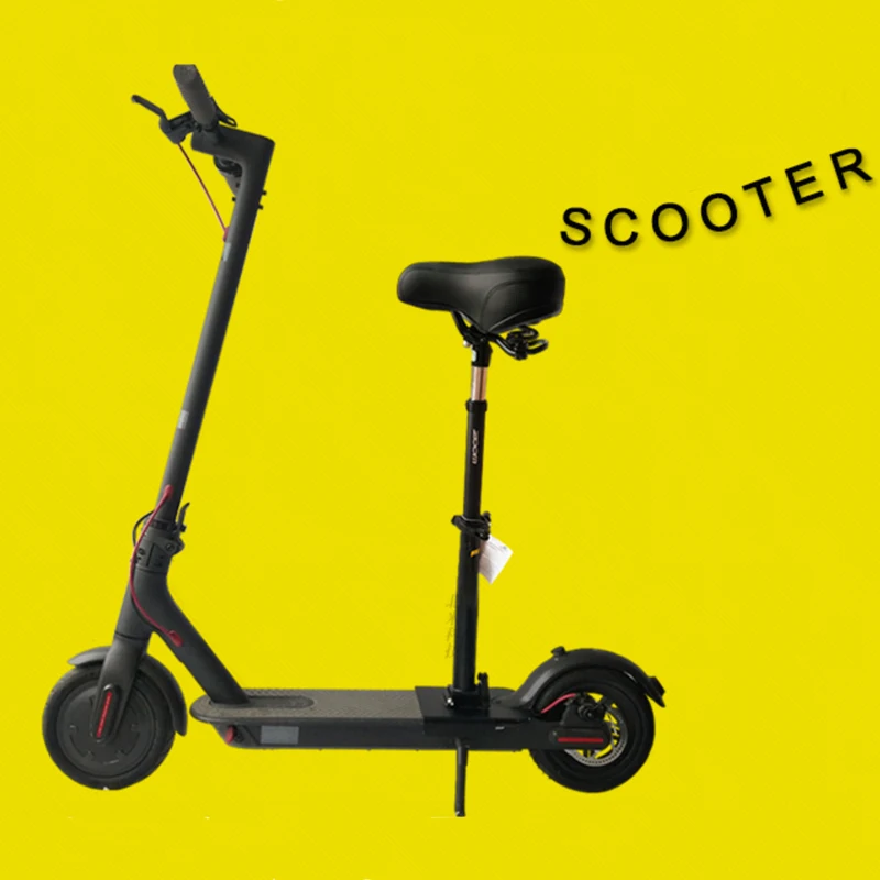 Электрический скутер, сиденье для скейтборда, складное седло для Xiaomi Mijia M365, Электрический скутер, кресло, регулируемая высота, с бампером сиденья