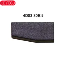 KEYECU 10PCS/lot Aftermarket 4D83 Chip (Composite Material) 80BIT for Ford / Mazda