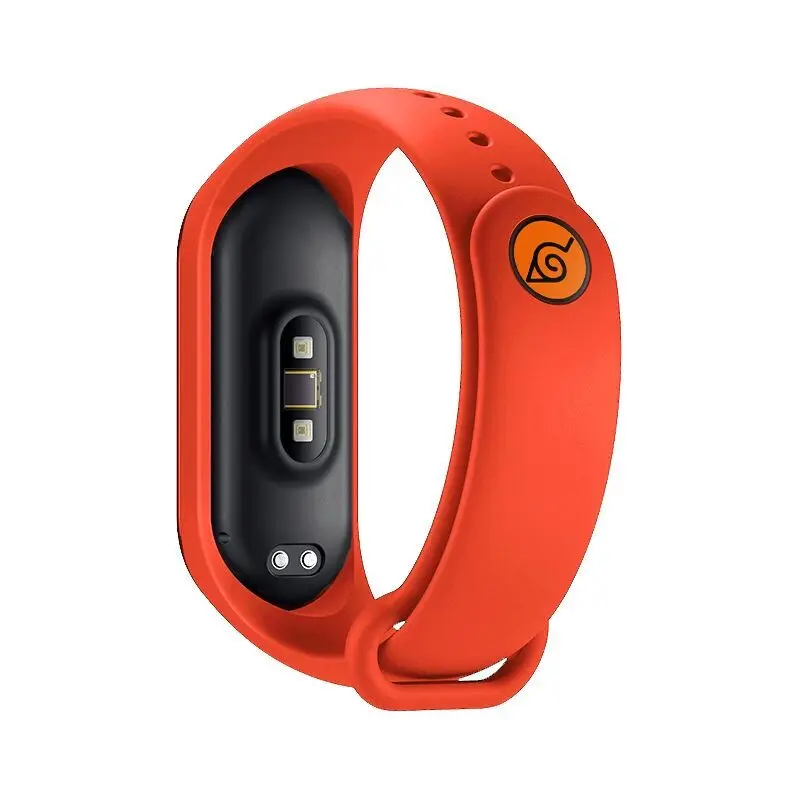 Для Xiaomi mi Band 3 4 спортивный ремешок силиконовый мультяшный наручный ремешок аниме браслет часы для mi Band 3 4 Женщины Мужчины Девочки Мальчики - Цвет ремешка: Naruto