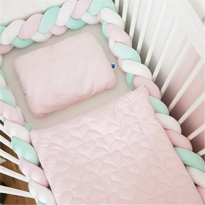 braided bumper pads