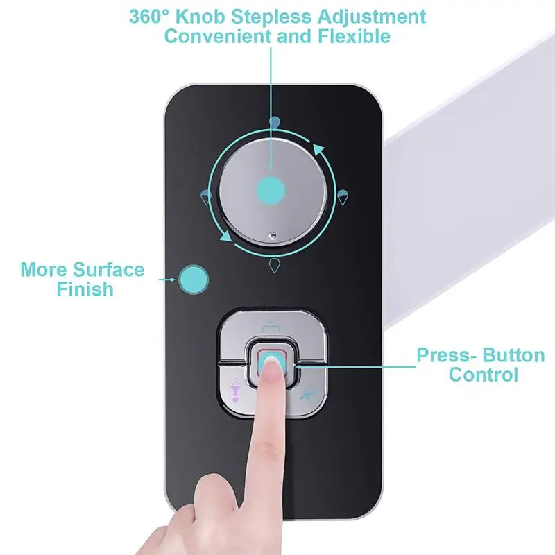 Bidet Toilet Seat Attachment Ultra-thin Non-electric Self-cleaning Dual Nozzles Frontal & Rear Wash Cold Water Personal Hygiene 3 Bidet Toilet Seat Attachment Ultra-thin Non-electric Self-cleaning Dual Nozzles Frontal & Rear Wash Cold Water Personal Hygiene 3