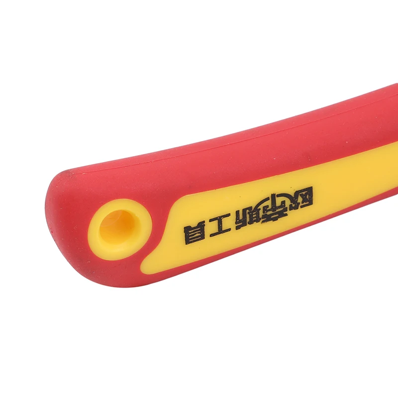 1pc Insulated Electrician Knife Cable Stripping Knife Straight Curved Mouth Hook Fixed Blade Wire Stripper Tools For Electrician