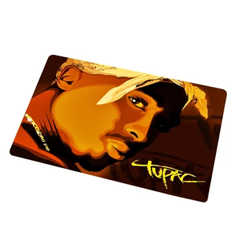 

2Pac Tupac Amaru Shakur Kitchen Carpet Living Room Hallway Bathroom Entrance Decorative Door Mat Non-slip Mat