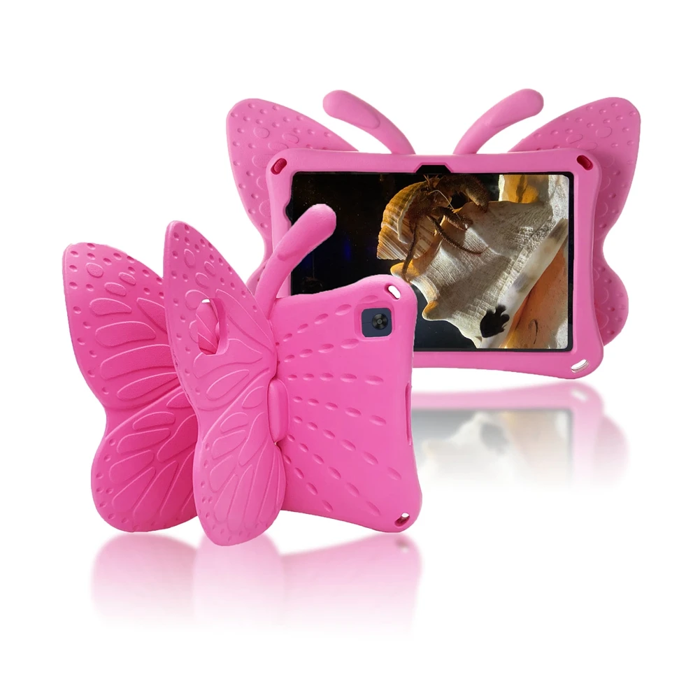 

Case For Huawei matepad T10S 10.1"/T10 9.7"/Enjoy Tablet 2 2020 10.1" Cute Cartoon butterfly Kids Shockproof Tablet cover fundas