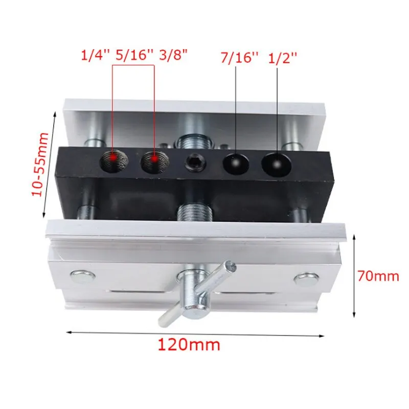 Деревообрабатывающий Самоцентрирующийся зажимной устройство Doweling комплект