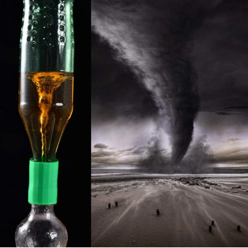 Розетки для вихревых бутылок 5 цветов соединительная трубка Tornado научных