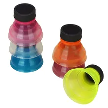 6 шт. креативные соды топперы многоразовые крышки бутылки могут конвертировать