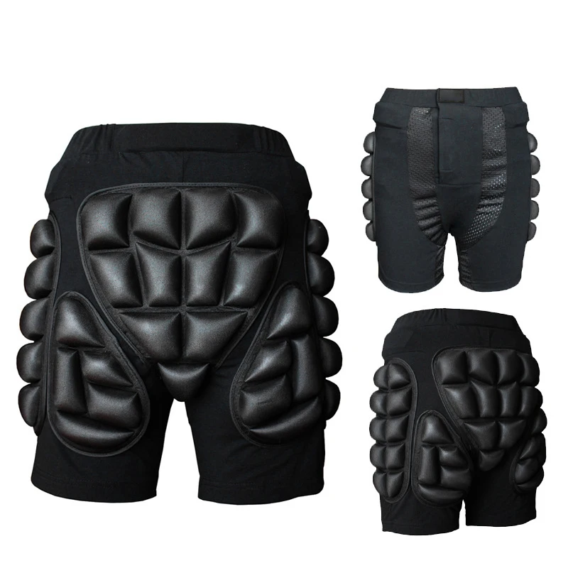 S/M/L/XL/XXL/XXXL детские мягкие Лыжные Сноуборд бедра ягодицы защитные штаны шорты протектор шестерни EVA защита для бедер