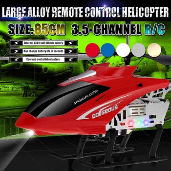 

Hot Sale Remote Control Helicopter Hovering Resistance 3.5CH Alloy With Gyro Led Flashing Remote Control Toy Kids Christmas Gift