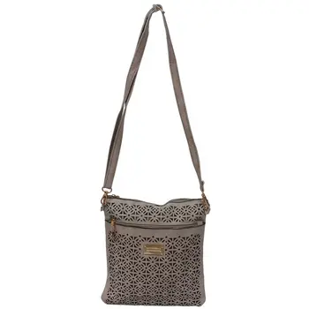 

Small women messenger hollow out shoulder crossbody handbags ladies handbag and purses Gray