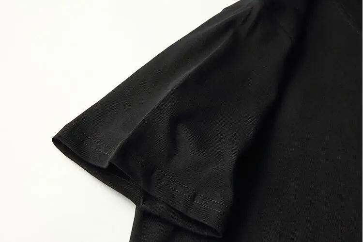 3D эскиз стрелы 18ss Off-White OW для мужчин и женщин унисекс пара влюбленных Милая модели хлопок Круглый вырез короткий рукав Футболка