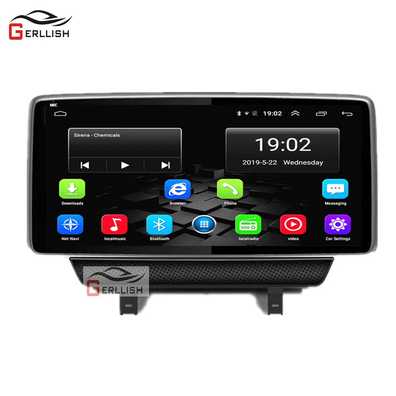 10,2" Android автомобильный Радио стерео Мультимедиа gps навигация для Mazda 2 CX-3 с DSP 4G wifi