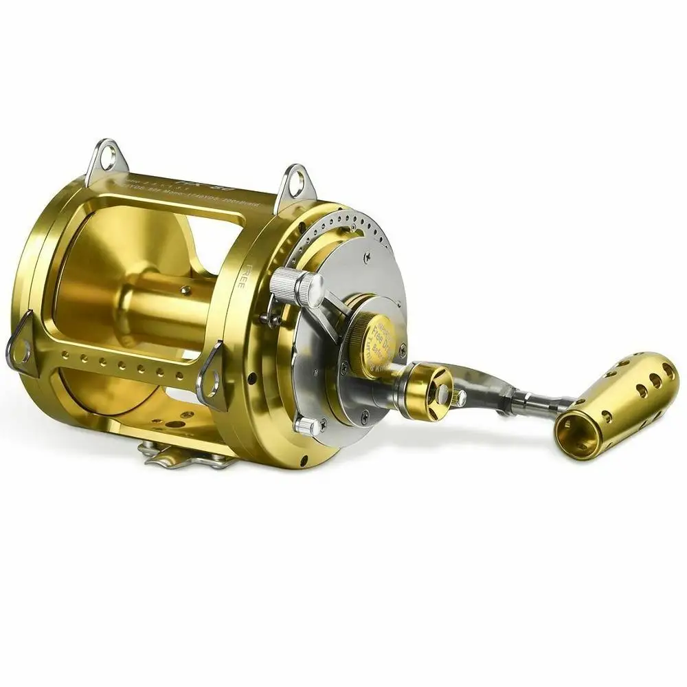 

Gomexus Saltwater Trolling Reel 170lbs Ocean Boat Fishing Giant Bluefin Tuna Shark Offshore Big Sea Tournament Game 10 Year Test