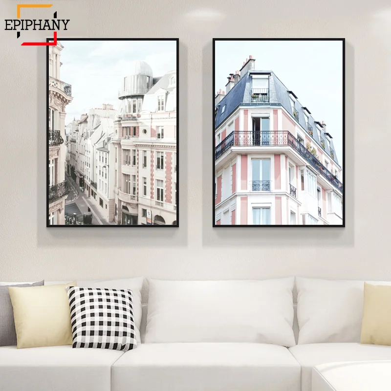 Жикле настенный художественный домашний декор фотография в Париже современные