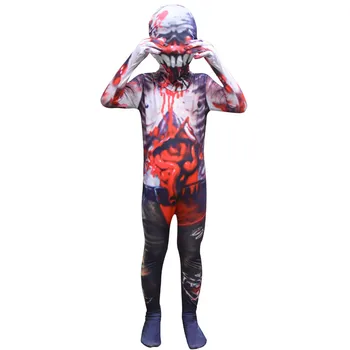 

Horror for kids Scary bloody Zombie Skeleton Halloween Horror cosplay Anime Party Costume Purim carnival Jumpsuit