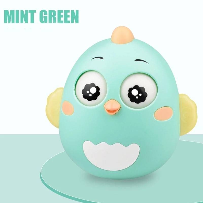 

Baby Newborn Toys Nodding Tumbler Toys For Kid Ring Bell Cute Roly-poly Educational Rattle Baby Development Toys