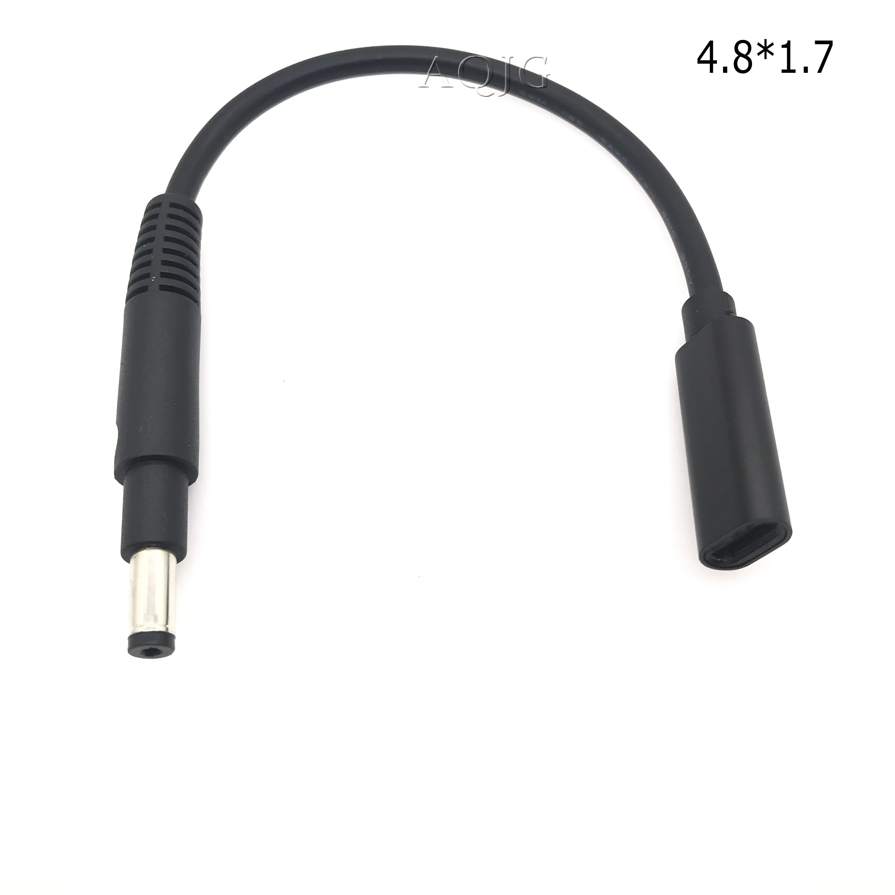 USB 3,1 type C USB-C к DC 4,8 1,7 мм для hp разъем питания PD эмулятор триггер зарядный кабель для ноутбука 15 см