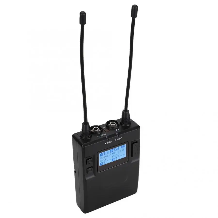 COMICA микрофон для караоке CVM-WM300C UHF96 1R1T 120m беспроводной микрофон передатчики приемник комплект для DSLRs Студийный микрофон