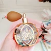 Perfume Jar Gold-Plated Airbag Spray Perfume Pottle Home Desktop Decor Luxury Crystal Glass Bottle Sample Room Ornament 4