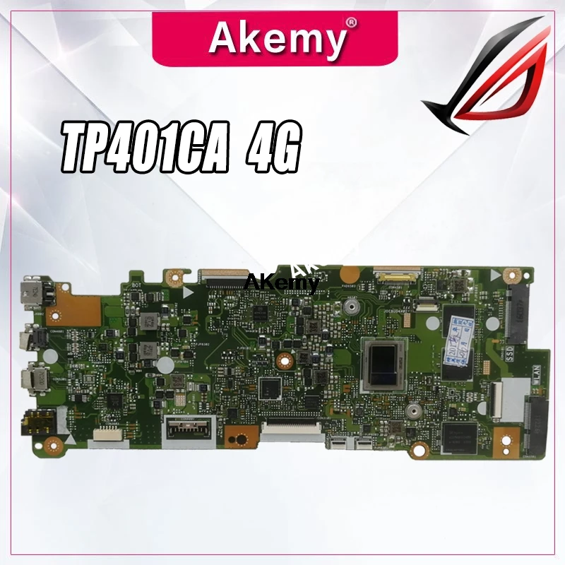 TP401CA материнская плата для Asus VivoBook Flip 14 TP401C TP401CA Материнская плата ноутбука M3-7Y30 процессор 4 Гб ram 128G SSD