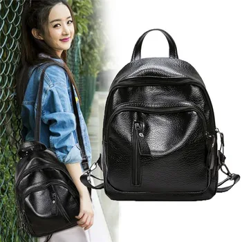 

Casual Backpack Bags For Women 2020 Bookbag Youth Student Schoolbags Bags Pack Woman Back Pack Black Teen School Bags For Girls