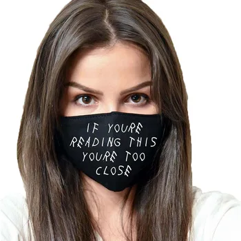 

Face Mask Face Shield Unisex Mascarilla Washable Proof Protect Face Mouth Cover Outdoor Too Close Reusable Mask Masque Fashion