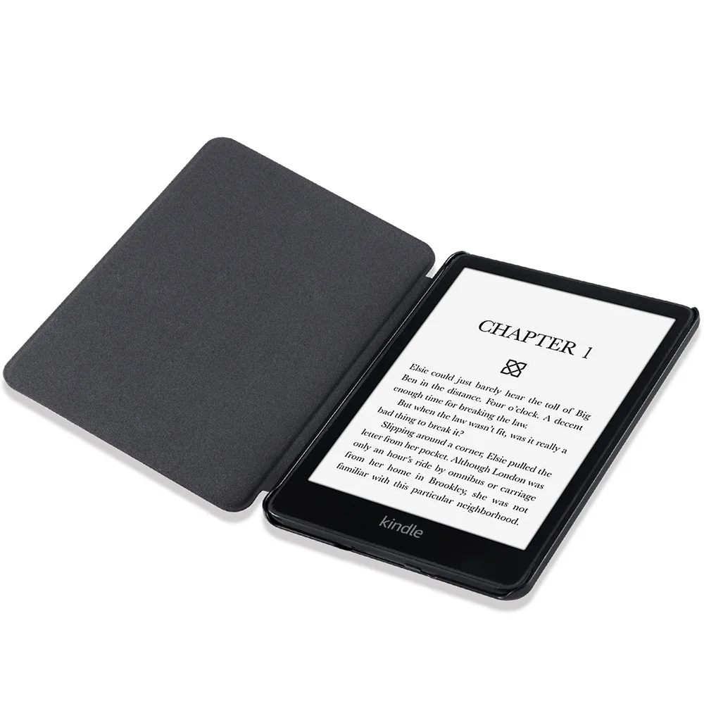 Capa de Couro pu Leve para Kindle Paperwhite 11ª Geração Assinatura com Sono e Despertar Automáticos 2023 - Imagem 2