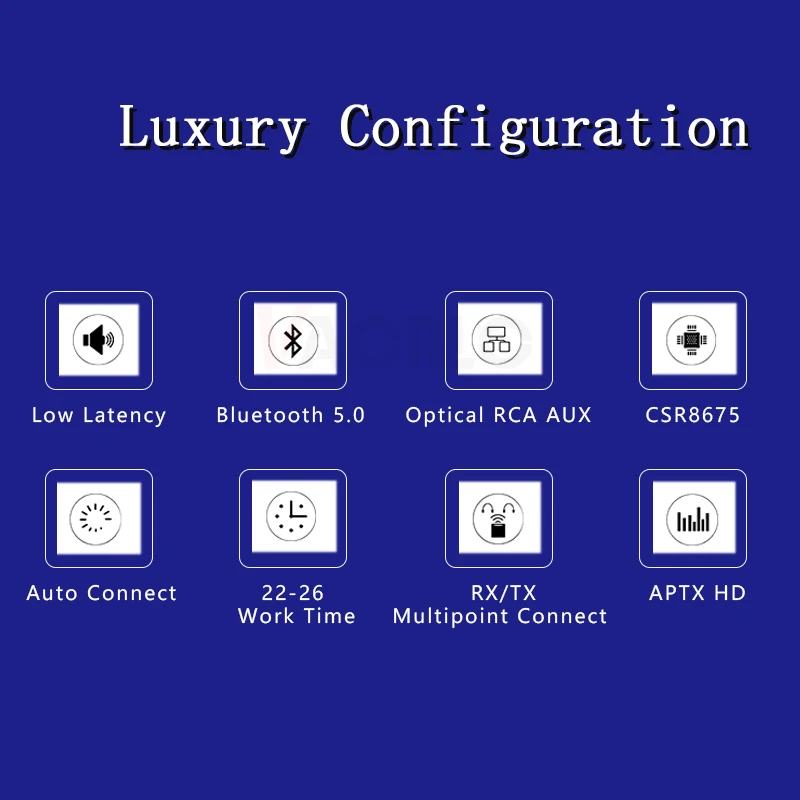 CSR беспроводной адаптер Bluetooth 5,0 приемник передатчик APTX HiFi Музыка для ТВ динамик наушники с оптическим 3,5 мм AUX Jack