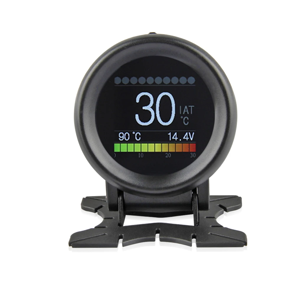 A205 OBD2 skaner na komputer pokładowy cyfrowy HUD paliwa licznik zużycia temperatura wody alarm przekroczenia prędkości OBD monitor do komputera A205 OBD2 skaner na komputer pokładowy cyfrowy HUD paliwa licznik zużycia temperatura wody alarm przekroczenia prędkości OBD monitor do komputera