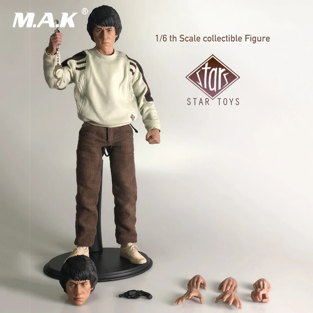 STT-001 в наличии, 1/6 масштаб, полиция Джеки Чан, полный набор, фигурка, модель игрушки для фанатов, подарки на праздник