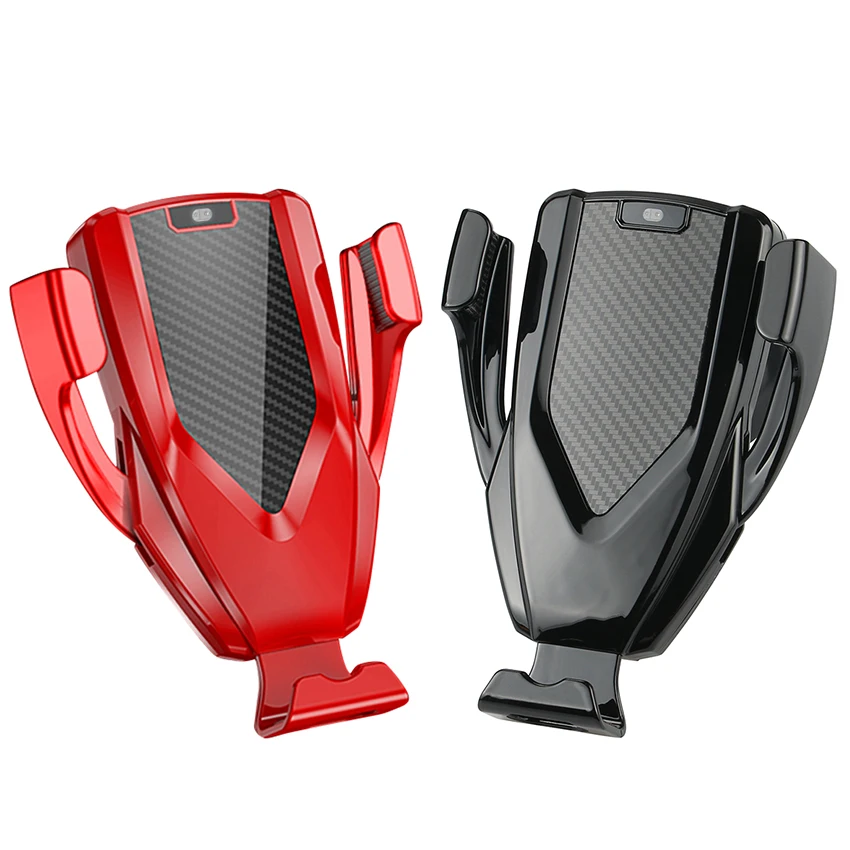 

Suction Cup Infrared Sensor Mount M8 Car Wireless Charger Automatic Clamping Phone Holder for Iphone IOS Android