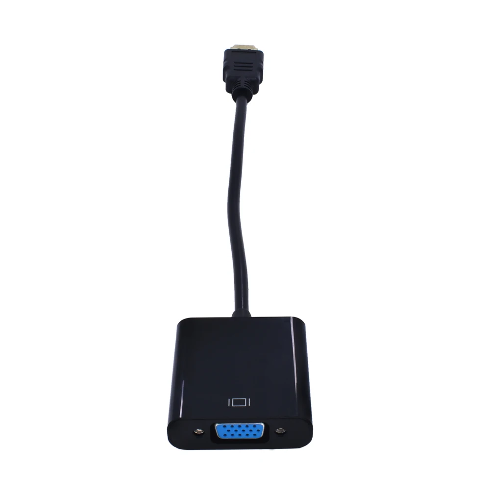 Кабель адаптер TISHRIC HDMI VGA без аудио штекер гнездо 1080P цифро аналоговый
